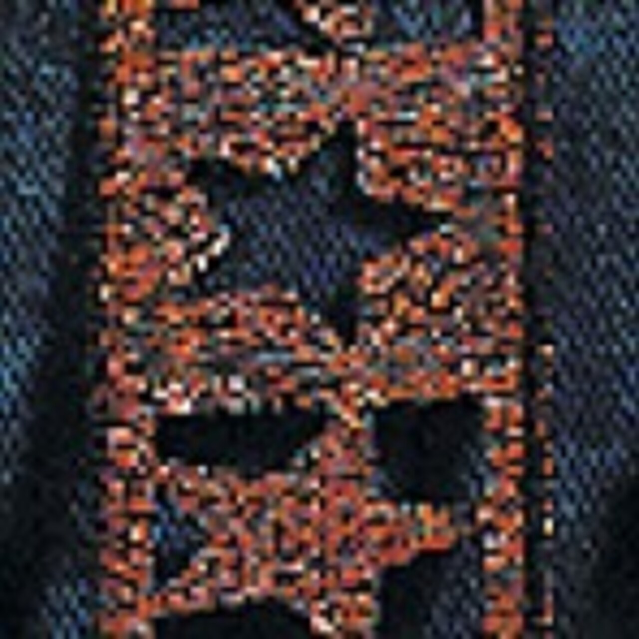 The Ribbon People Blue Navy and Red French Wired Craft Ribbon 1" x 22 Yards